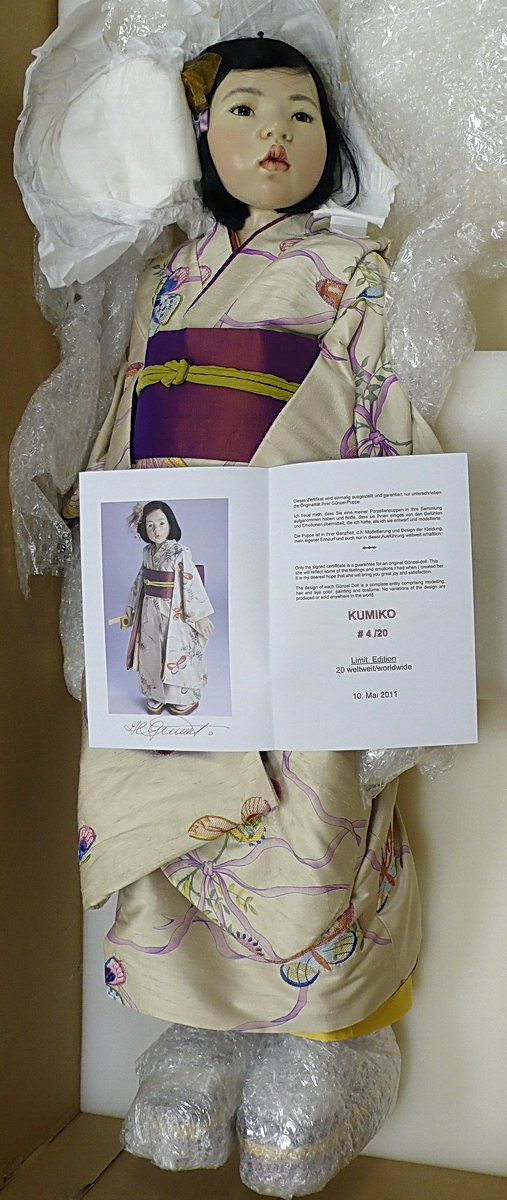 Hildegard Gunzel, ビスクドール (ビスク＋ワックス） Hildegard Gunzel Doll HilkiLimited Edition with Box | eBay